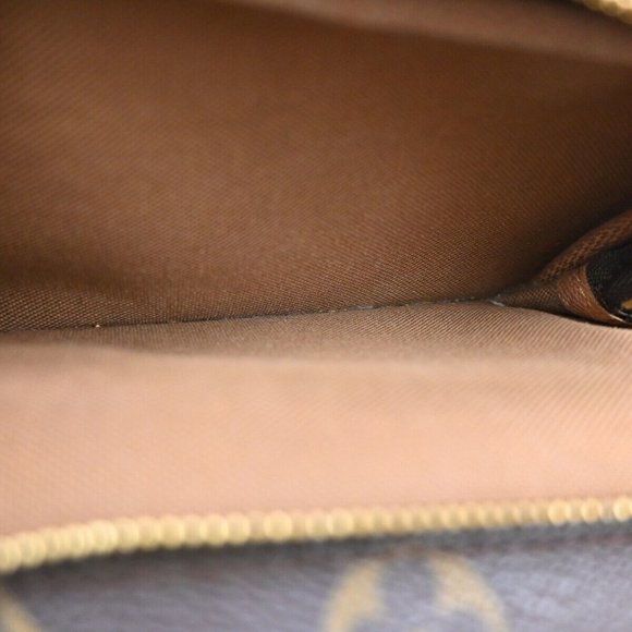 LOUIS VUITTON Montsouris MM Backpack Bag Monogram Leather Brown M51136 70EA501 - Picture 5 of 14